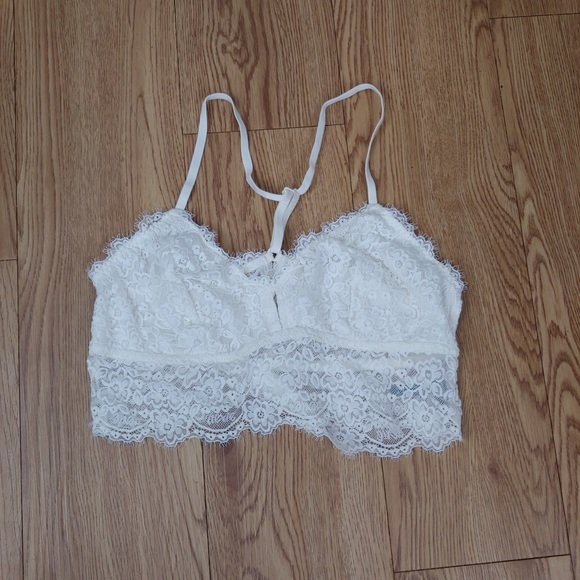 aerie Other - Aerie White Lace Bralette Size M